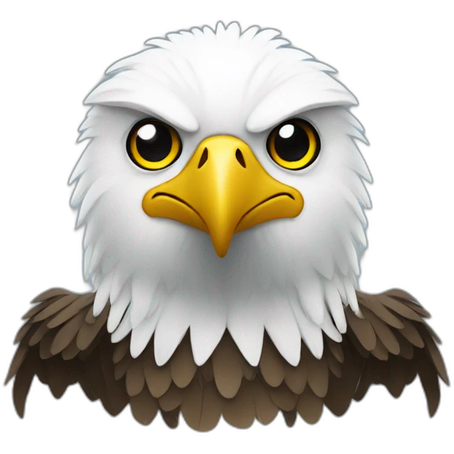 Scifi eagle emoji