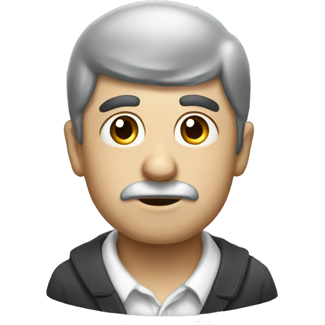 Thinking toulet emoji