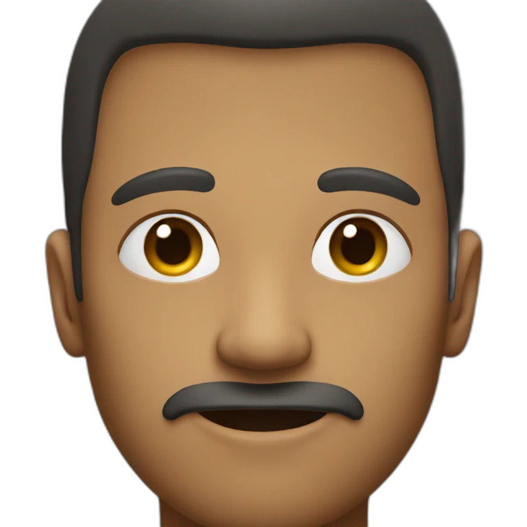 half man face emoji