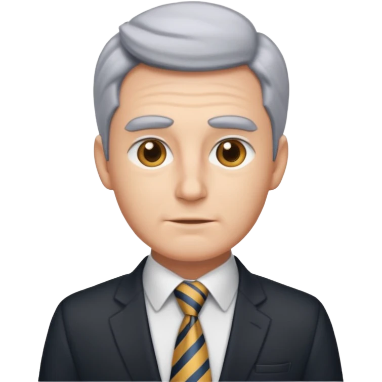 AN UNCLE with a tie in business clothes emoji