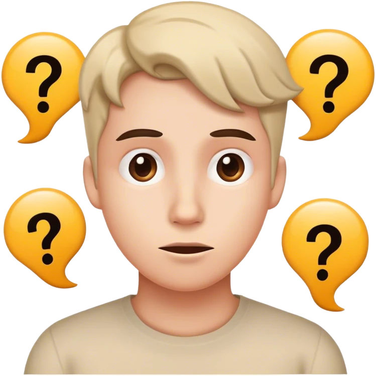 ew with question marks emoji