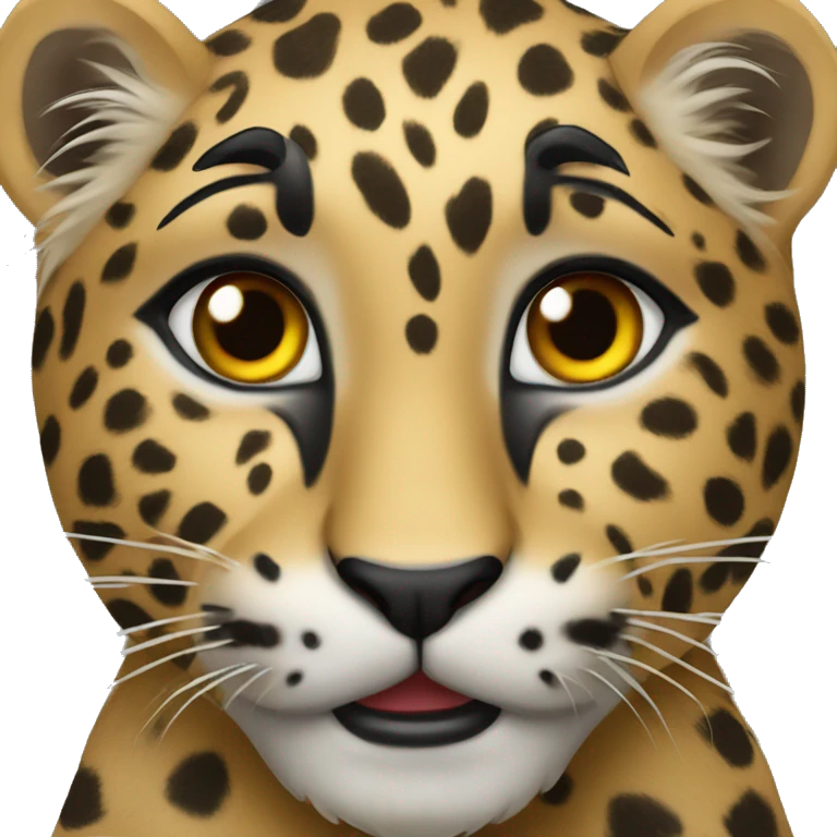 Cuore leopardato emoji