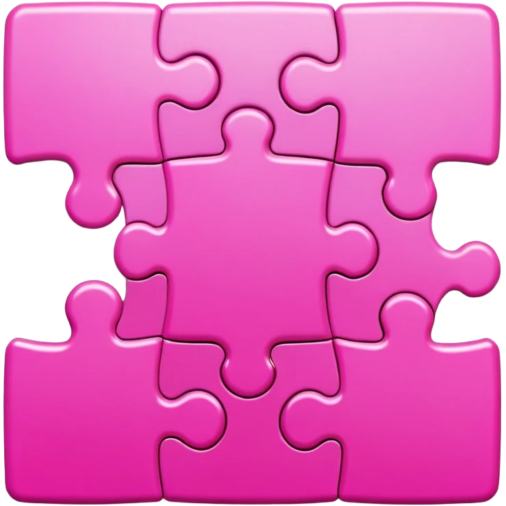 pink puzzle  emoji