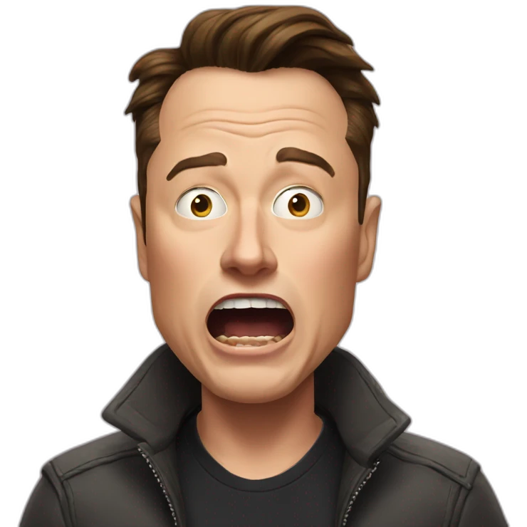 elon musk rage emoji