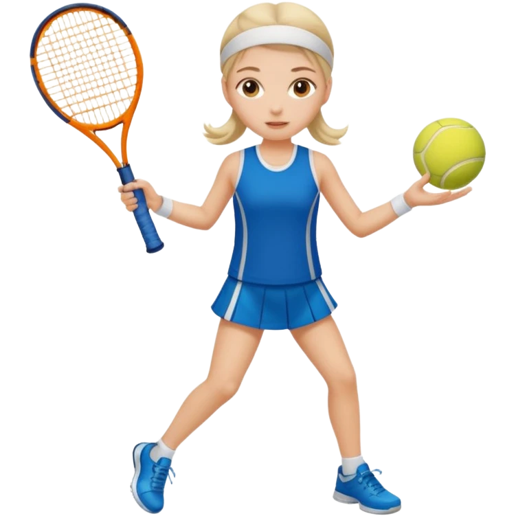 tennis girl outfit emoji