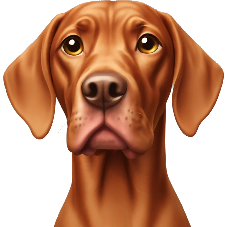 vizsla dog emoji
