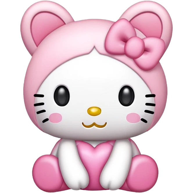 My melody hello kitty emoji emoji