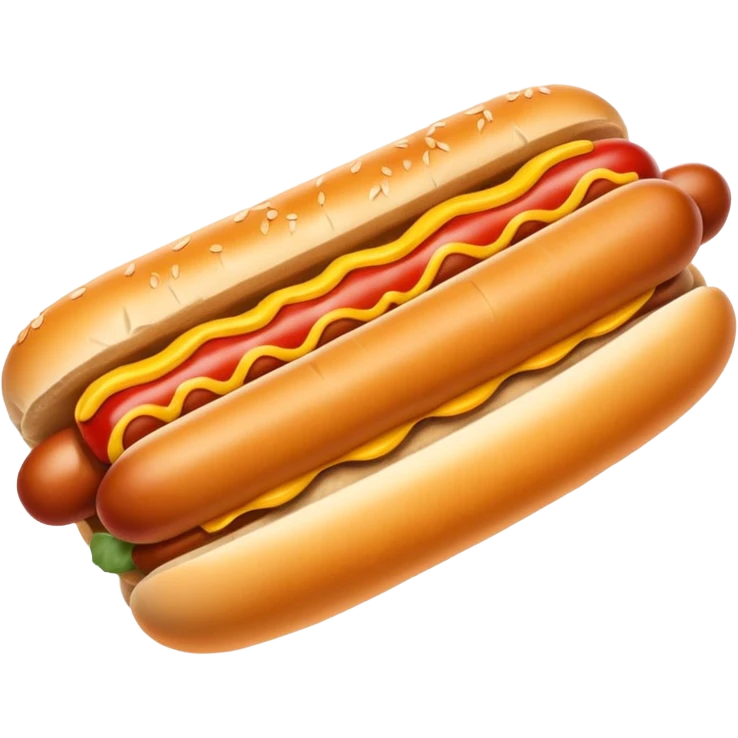 Hotdog emoji