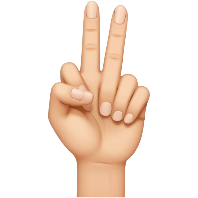 middle finger hand gesture emoji