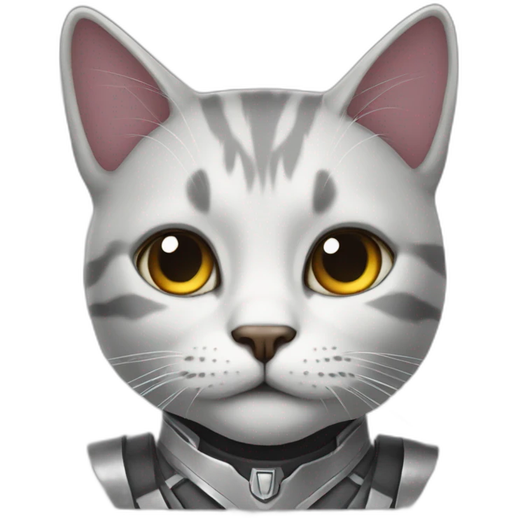 cat wearing ironmen dress emoji