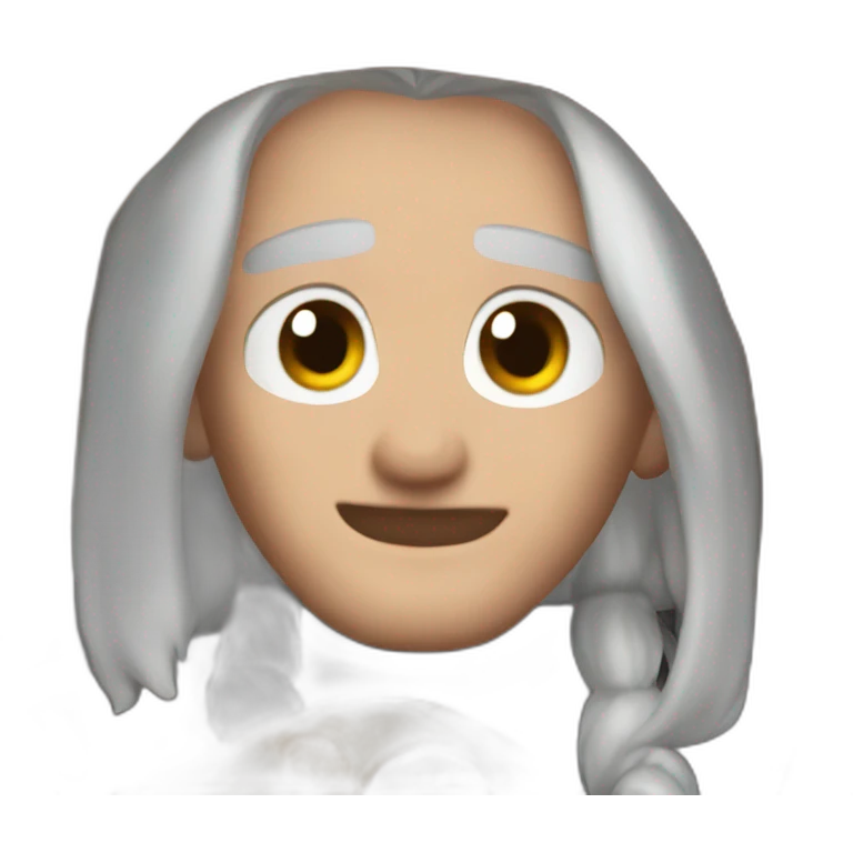 Geralt with pizza emoji