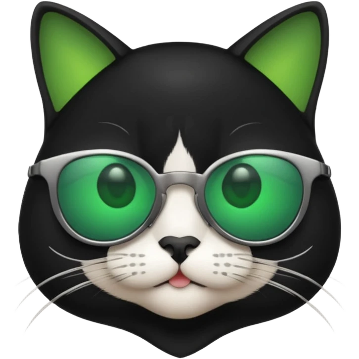 Cat wearing sunglasses emoji