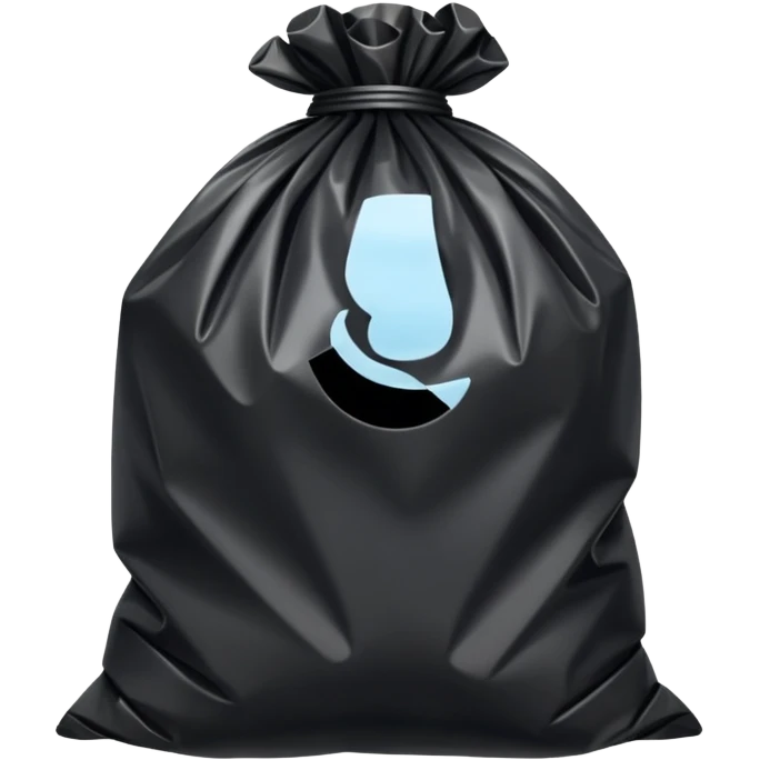 trash bag  emoji