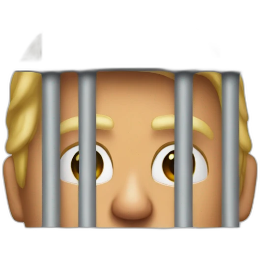 trump-in-jail-cell emoji