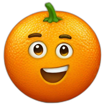 orange emoji