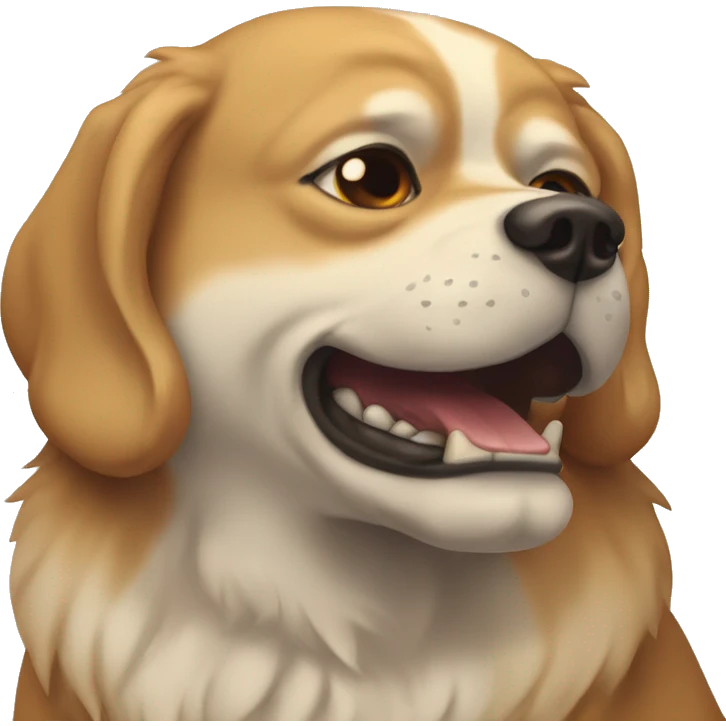 perro llorando  emoji