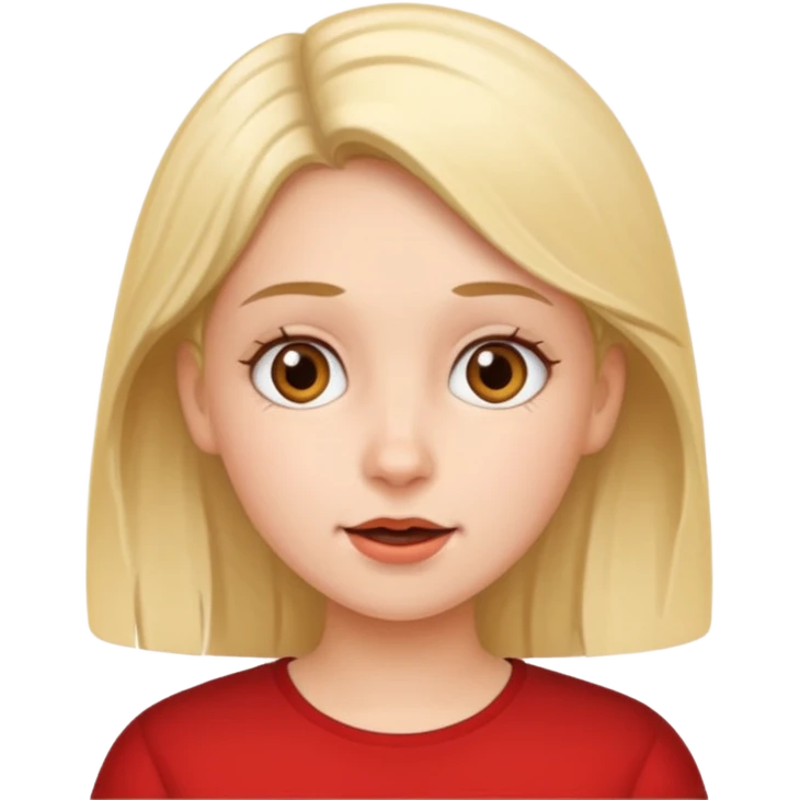 girl speaking german emoji