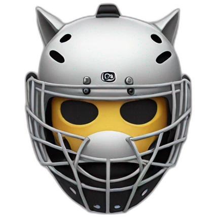cat in hockey mask emoji