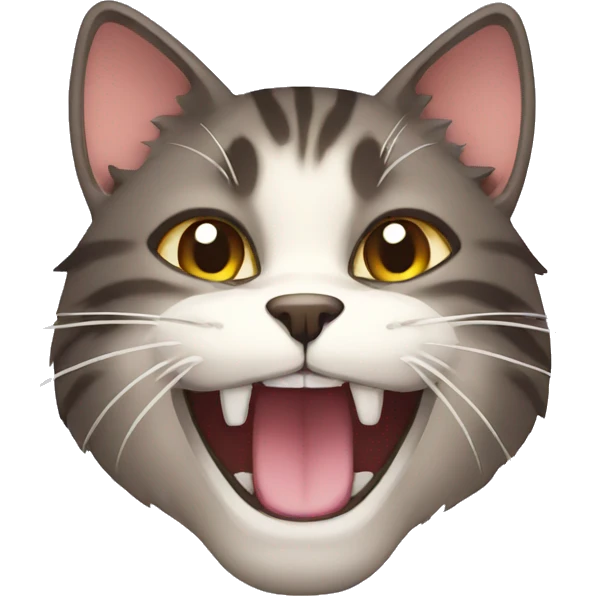 cat smiling 8 bit emoji