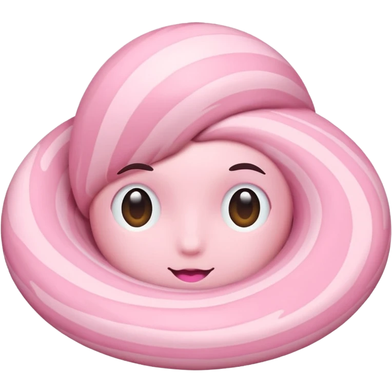 pink earth emoji