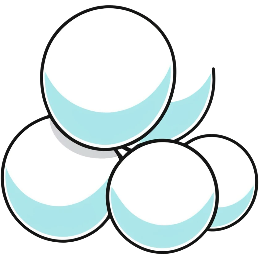 Snowballs emoji