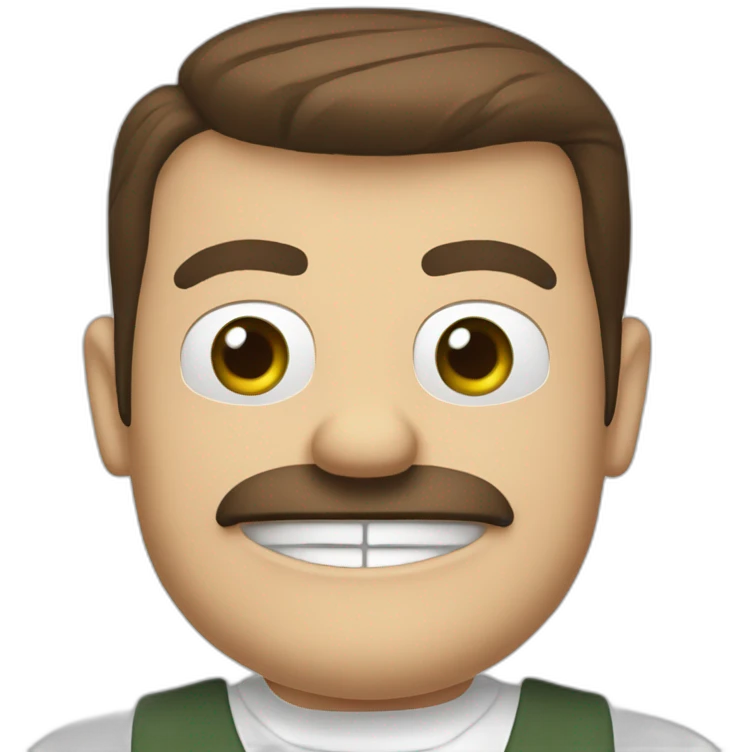 David Brent Pepe the Frog, smiling emoji