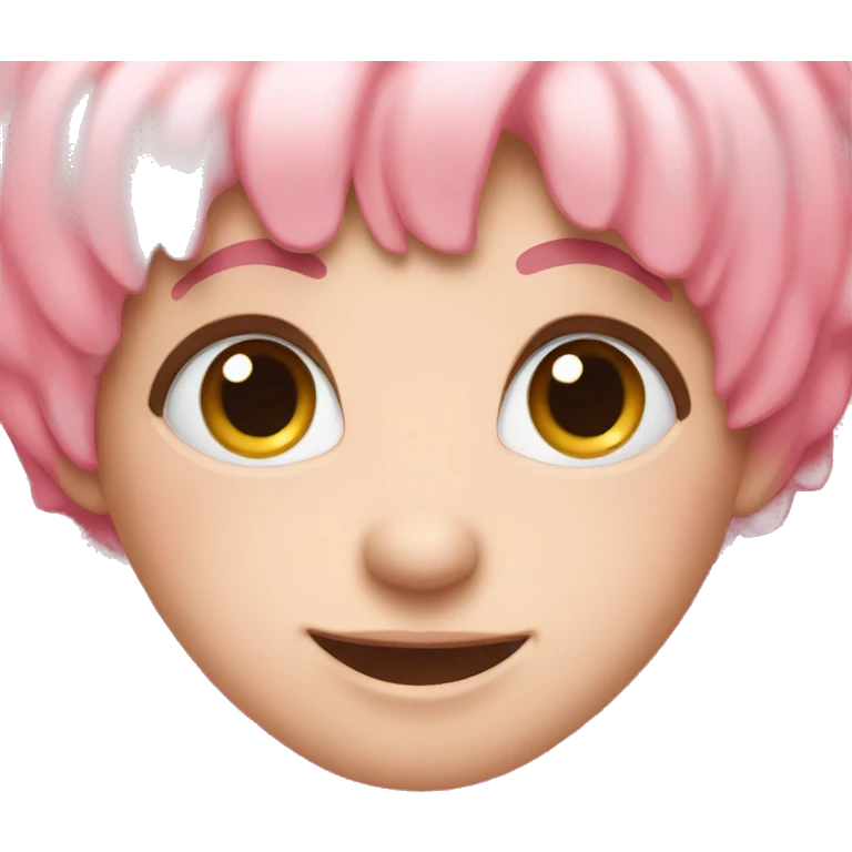 Pink hearts emoji