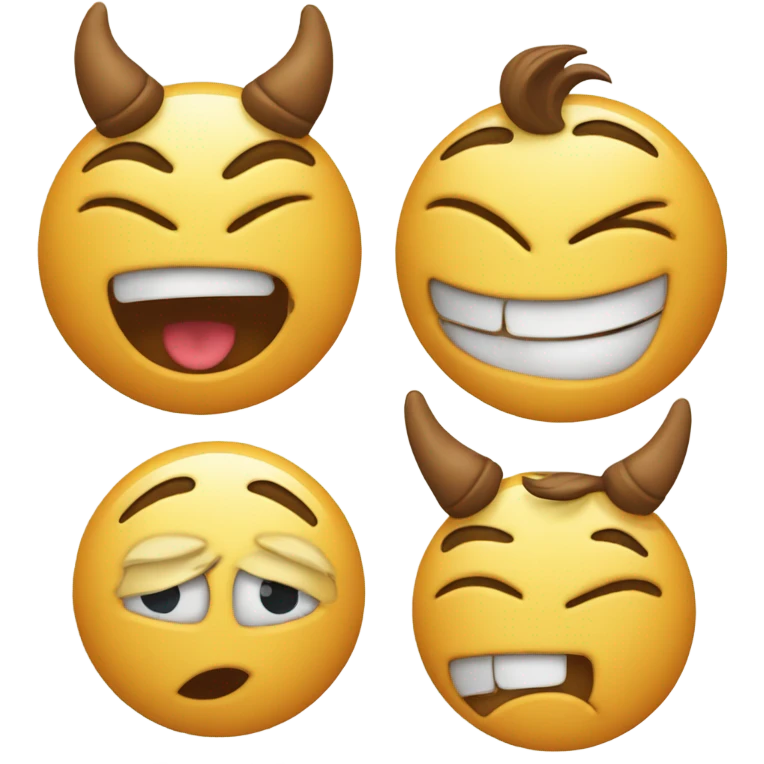 😄😡😈 emoji