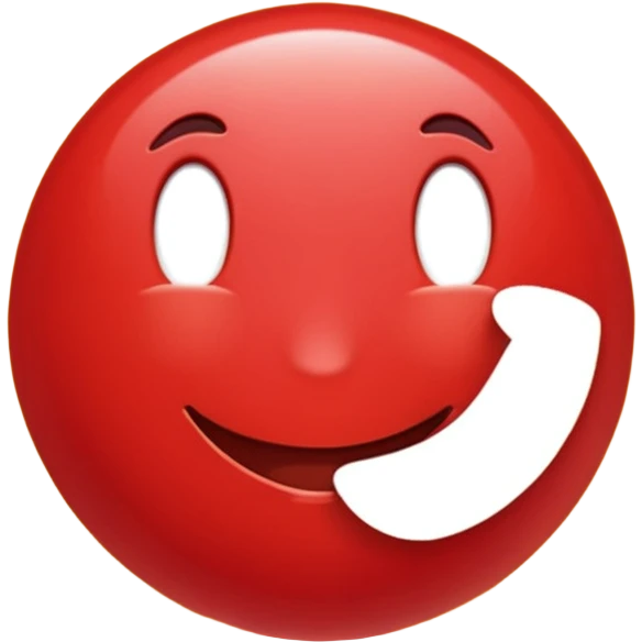 Red emoji