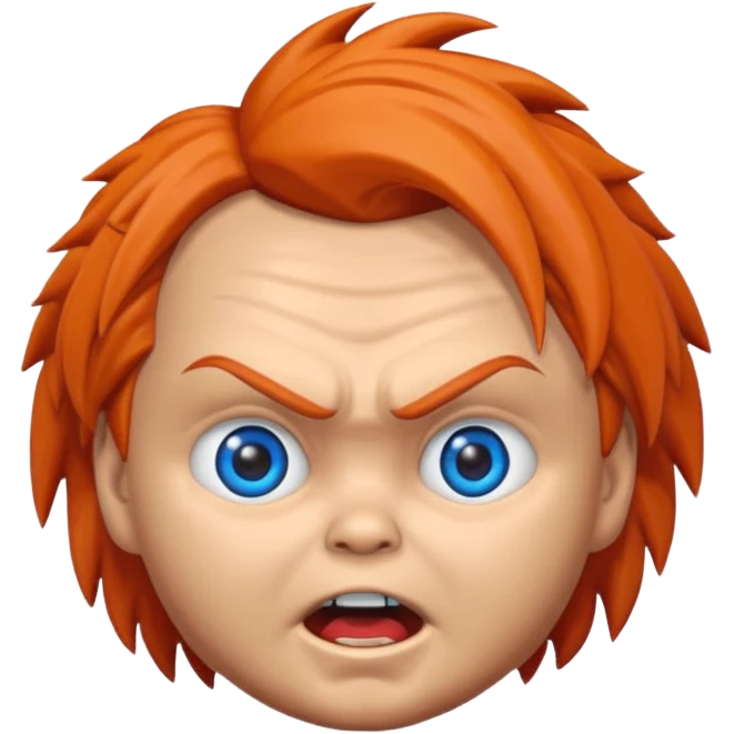 Un emojin de chuky emoji