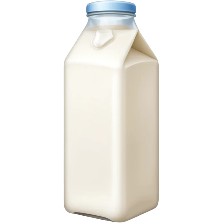 Milk out of the carton emoji