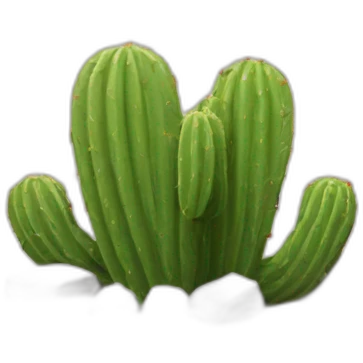 cactus rock sign emoji