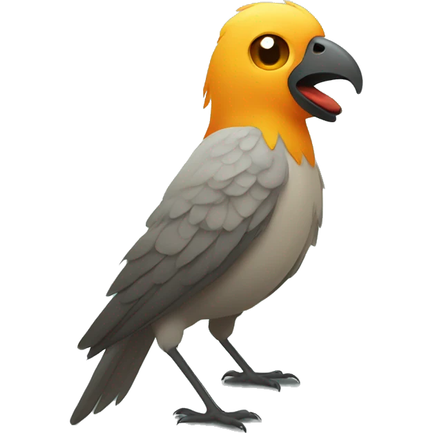 duolingo bird hitting someone emoji