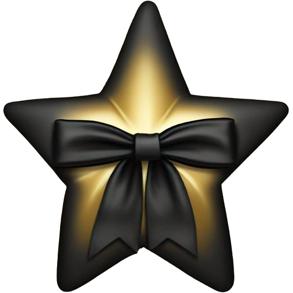 Gold star wearing a tuxedo emoji