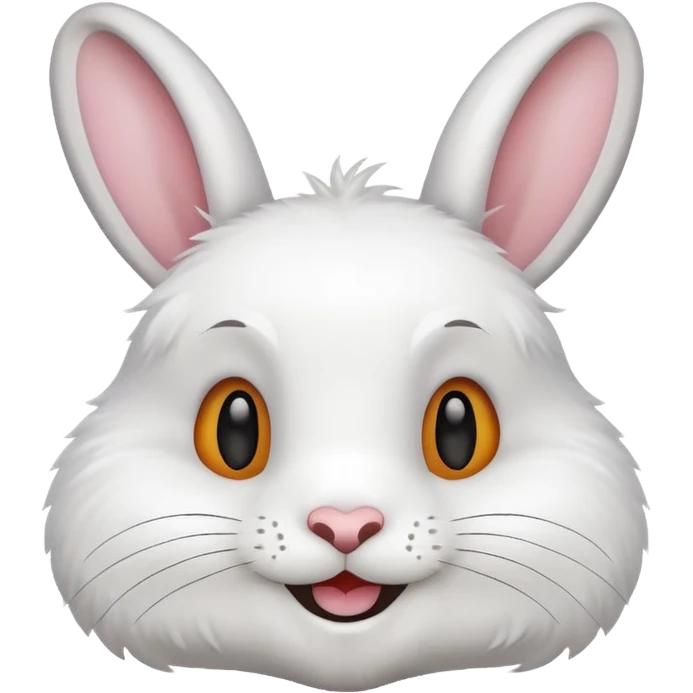 خرگوش درحال خنده emoji