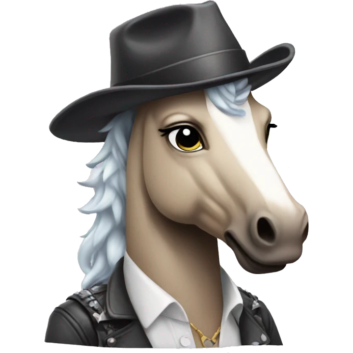 Gangster unicorn  emoji