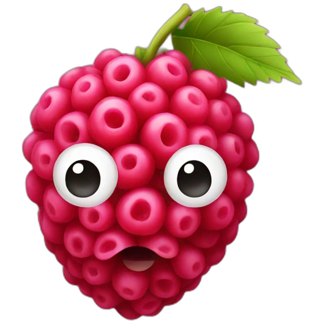 raspberry emoji