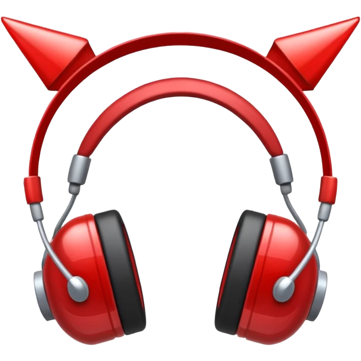 Cascos con un lazo emoji