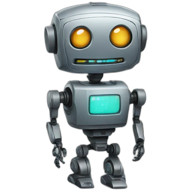 clever robot emoji
