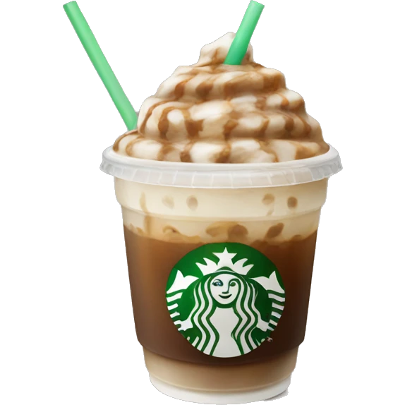 Starbucks iced coffee emoji