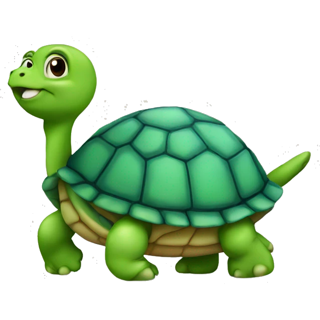 a pregnant turtle emoji