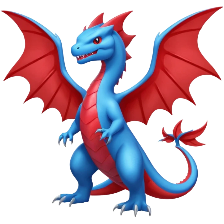 Salamence (full body) emoji