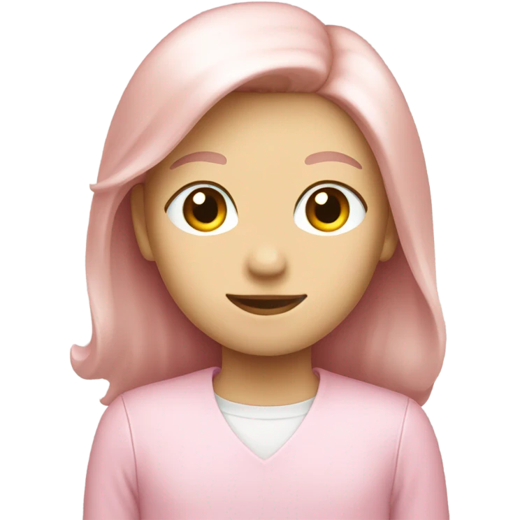 Periode Light pink emoji