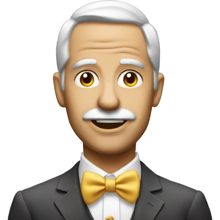 a greedy rich emoji