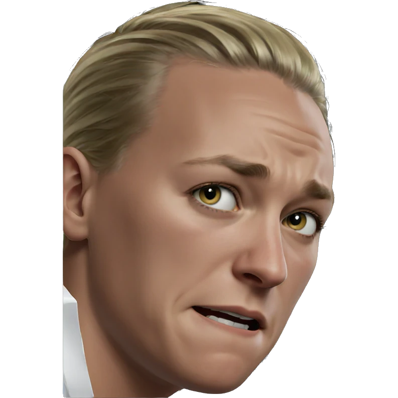 blonde boy meme on black emoji