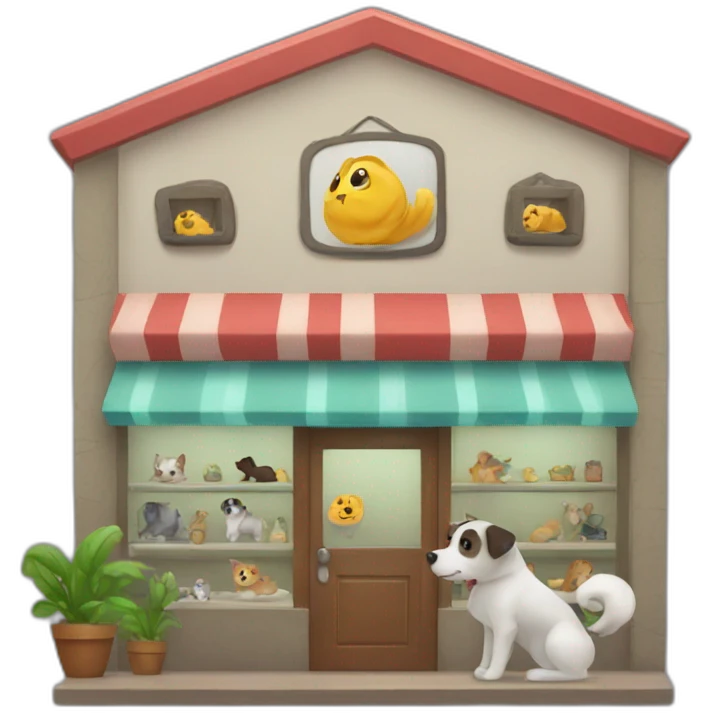 Pet shop emoji