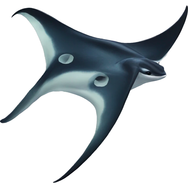 Raie manta emoji