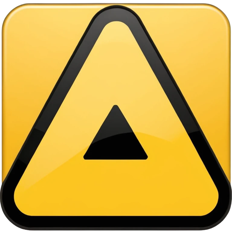 Warning symbol emoji