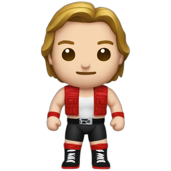 Roddy Piper WWE full body emoji