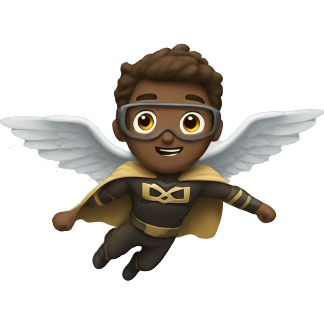HERO FLYING emoji